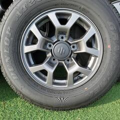 タイヤホイール５本セット　ジムニーシエラ新車外しの画像