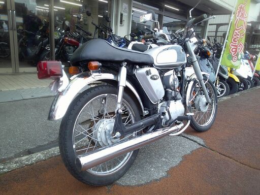 NO.5222　ヤマハ　ＹＢ－１　２サイクルエンジン　４速ギヤ　シルバー＆ブラック NO.5222 ヤマハ YB－1 2サイクルエンジン 4速ギヤ シルバー