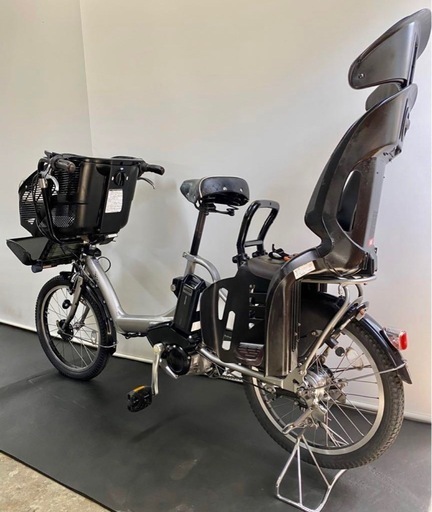 1都4県全域送料無料　業界最長12ヶ月保証　電動アシスト自転車　ブリヂストン　20インチ 子供乗せ　3人乗り パワフル　g1120