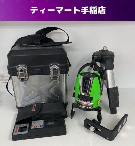 タジマ レーザー墨出し器 ZEROG-KYR RCV-G 本体+受光器+ケース＋三脚セット Tajima 訳あり ジャンク扱い 札幌市手稲区