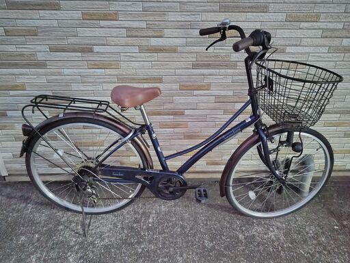 中古自転車 6段変速 26インチ LEDダイナモ 軽整備済み 防犯登録対応 町田市 相模原市 MM528