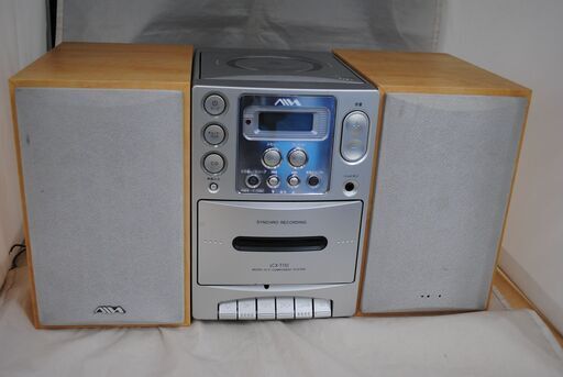 [994] Aiwa ミニコンポ MDCDカセットプレイヤー CX-LT110