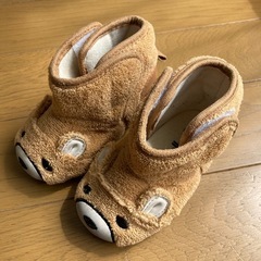 Caramella ★ くまちゃん　ムートンブーツ　13cmの画像