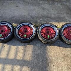 トヨタラクティスの純正鉄ちん