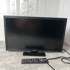 SHARP 2022年製 22v 小さめ リモコンありの画像