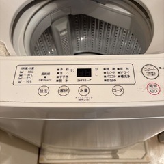 洗濯機　4年使用済みの画像