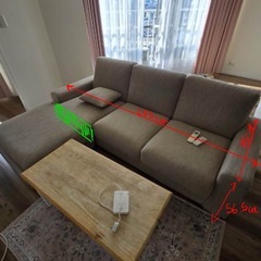 3人掛けソファの画像