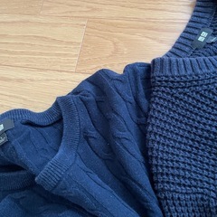 メンズ！ニット 長袖セーターの画像