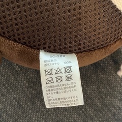 転倒防止用リュック　ミツバチの画像