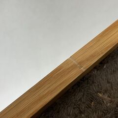 無印良品 壁に付けられる家具 ミラー オーク材の画像