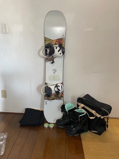 レディース　スノーボード3点セット！