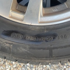 215/70 R15C アルミ付きノーマルタイヤ4本　アルミホイール(タイヤ付き)買取の画像