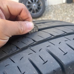 215/70 R15C アルミ付きノーマルタイヤ4本　アルミホイール(タイヤ付き)買取の画像