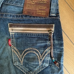 レディースデニムパンツEDWIN503の画像