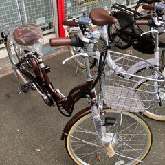 未使用 新品 24インチ 電動アシスト自転車 3段ギア付き 21...