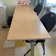 値下げ〜折りたたみ式長机の画像