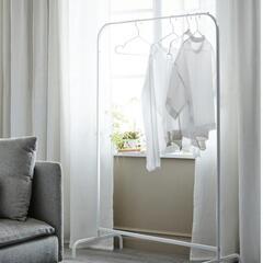 【12/2 午前まで】ハンガーラック99cm幅、ハンギング収納の画像