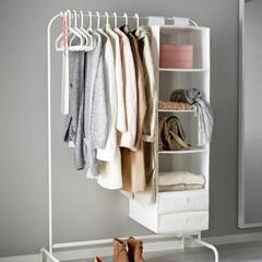 【12/2 午前まで】ハンガーラック99cm幅、ハンギング収納の画像