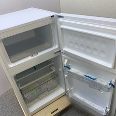 ✨Abitelax✨ガラス扉2023年97L電気冷凍冷蔵庫 大阪市近郊配送無料の画像