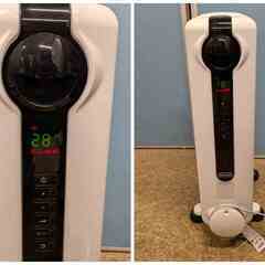 デロンギ オイルヒーター JRE0812 8~10畳用 ゼロ風暖房の画像