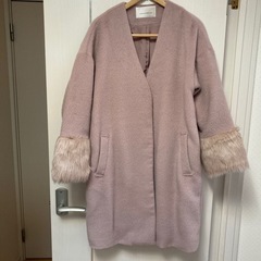 continuier de NICE CLAUP ピンクファー付...