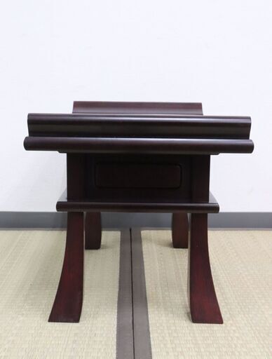 【ヤ取終了4/12】≪C302ジ-イ20新≫【在庫品】経台/経机 引き出し付 幅約55cm 供物台/お供え台/仏前机 寺院 法要/法事 仏教/仏壇/仏具/仏教道具/仏教美術