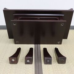 【ヤ取終了4/12】≪C302ジ-イ20新≫【在庫品】経台/経机 引き出し付 幅約55cm 供物台/お供え台/仏前机 寺院 法要/法事 仏教/仏壇/仏具/仏教道具/仏教美術の画像