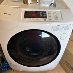 引き取り先決定】2018年製ドラム式洗濯乾燥機 TOSHIBA製 標準9kg