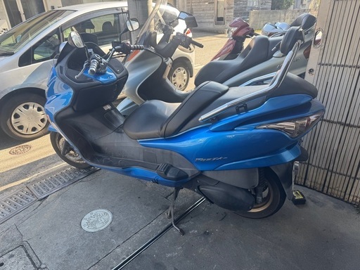 MF08 フォルツァ　廃車渡し　バイク屋　展示中