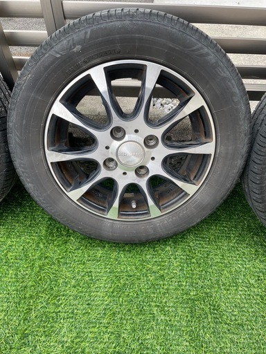 アルミホイール＋夏タイヤ（ハイゼット装着）