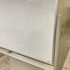 中古　美品　サクラ精機　ホワイトボード　両面　自立式　ホーロー　脚付　キャスター付　1200×900　愛知　一宮市　江南市　稲沢市　名古屋　岐阜　各務ヶ原　岐南町　羽島　三重　グッドプライス一宮の画像