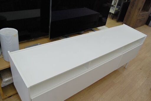 IKEA テレビボード RAMSATRA 幅175×奥42×高61.5cm ホワイト テレビ台 AVボード TVボード TV台 イケア