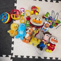 (ディズニー、アンパンマン、その他)ぬいぐるみ、おもちゃ