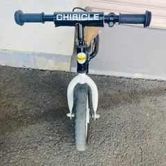 お値下げ！CHIBICLE 黒　キッズバイク　バランスバイク　ペダルなし自転車 の画像