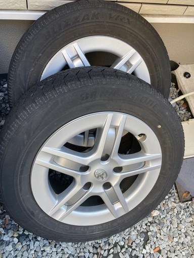 ブリヂストン スタッドレスタイヤ アルミホイールセット 205/60R16 4本 2017年製