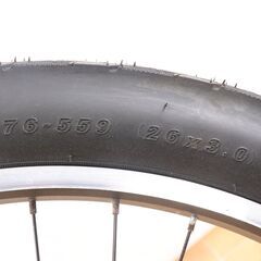 BANFF バンフ ファットバイク 自転車 26インチ 6段ギア ネイビー 76