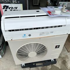 【動作保証あり】SHARP 2019年 2.8kw 10畳用 冷暖房ルームエアコン AY-J28DKS プラズマクラスター【管理KR525】