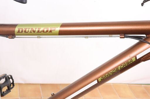DUNLOP GRANDE CASA ダンロップ クロスバイク 自転車 茶色 29インチ 3段変速 54-622 700×54C JG_MJF_B1120-J002 DUNLOP GRANDE CASA ダンロップ クロスバイク 自転車 茶色 29インチ 3