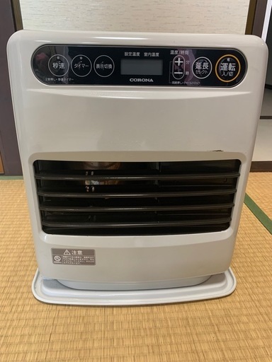 コロナ｜CORONA   24 FH-G3220Y 石油ファンヒーター G32タイプ シェルホワイト [木造9畳まで /コンクリート12畳まで]