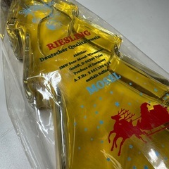 モーゼル RIESLING リースリングワイン 2013年 クリスマス限定 サンタさん トナカイ ソリ クリスマスパーティー プレゼントの画像