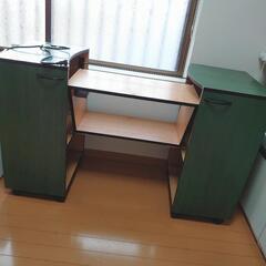 コンセント付収納の画像