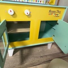 木製ハッピーデーわくわく IHキッチンの画像