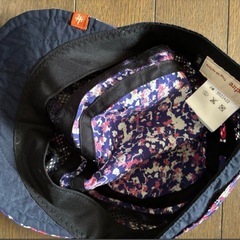 オックスファイヤー花柄帽子の画像