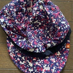 オックスファイヤー花柄帽子の画像