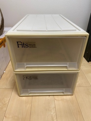 FITS 衣装ケース　2個セット　ロング