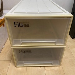 FITS 衣装ケース　2個セット　ロング