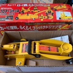 小型軽量、軽自動車用ジャッキ🛞