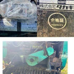 タカキタ ミニロールベーラー RB-510 コントローラー付 梱包機 畜産 飼料 藁 梱包 集草 トラクター 中古 配送可の画像