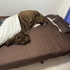 宮付きダブルベッド