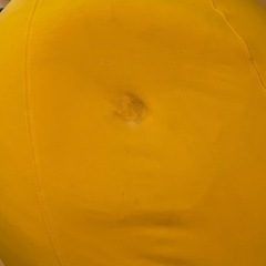 yogibo pods 黄色の画像